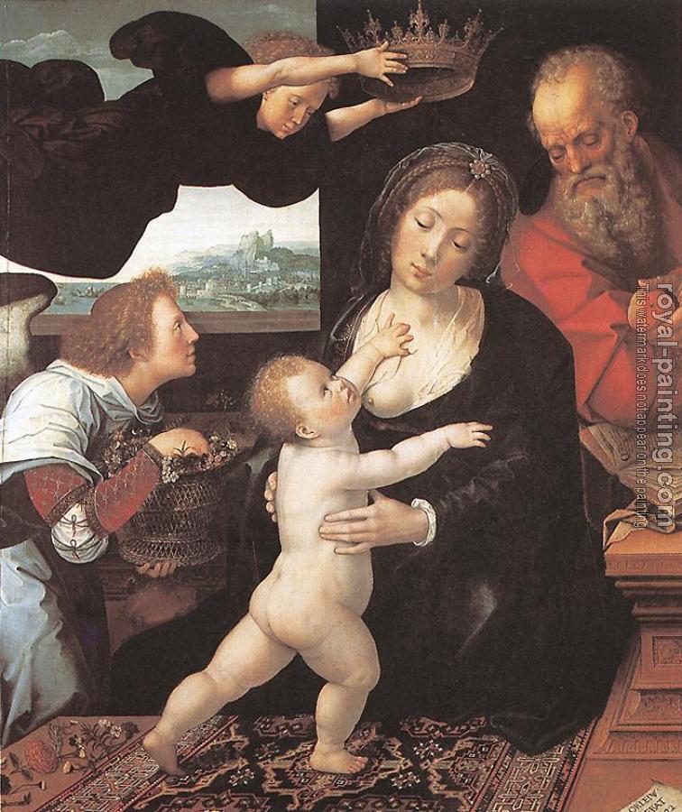 Bernaert Van Orley : Holy Family